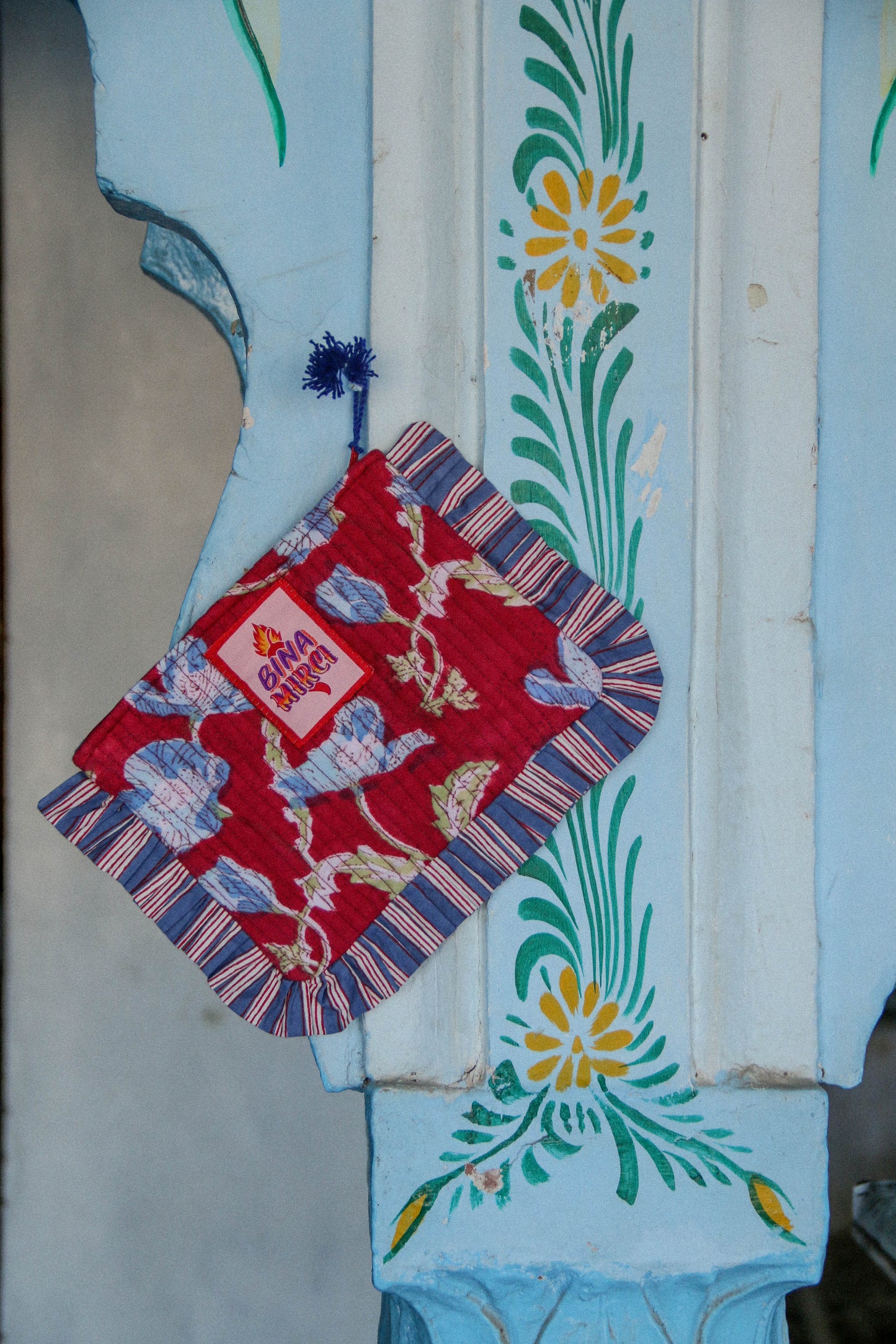 Pochette Kila rossa e azzurra