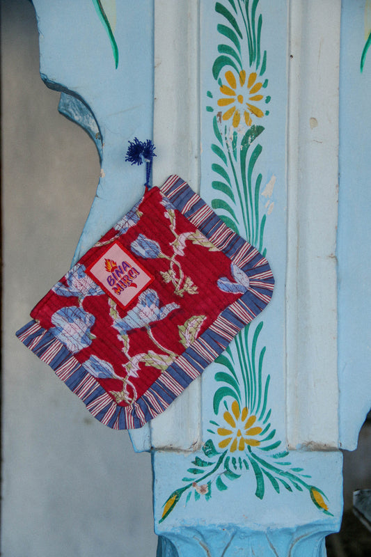 Pochette Kila rossa e azzurra