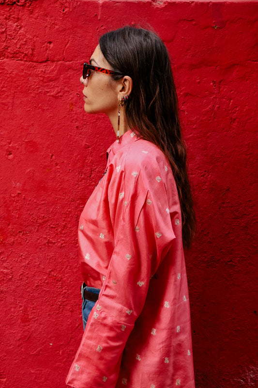 Zari shirt Corallo