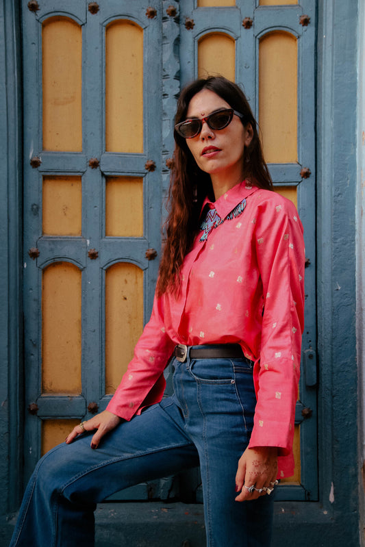 Zari shirt Corallo