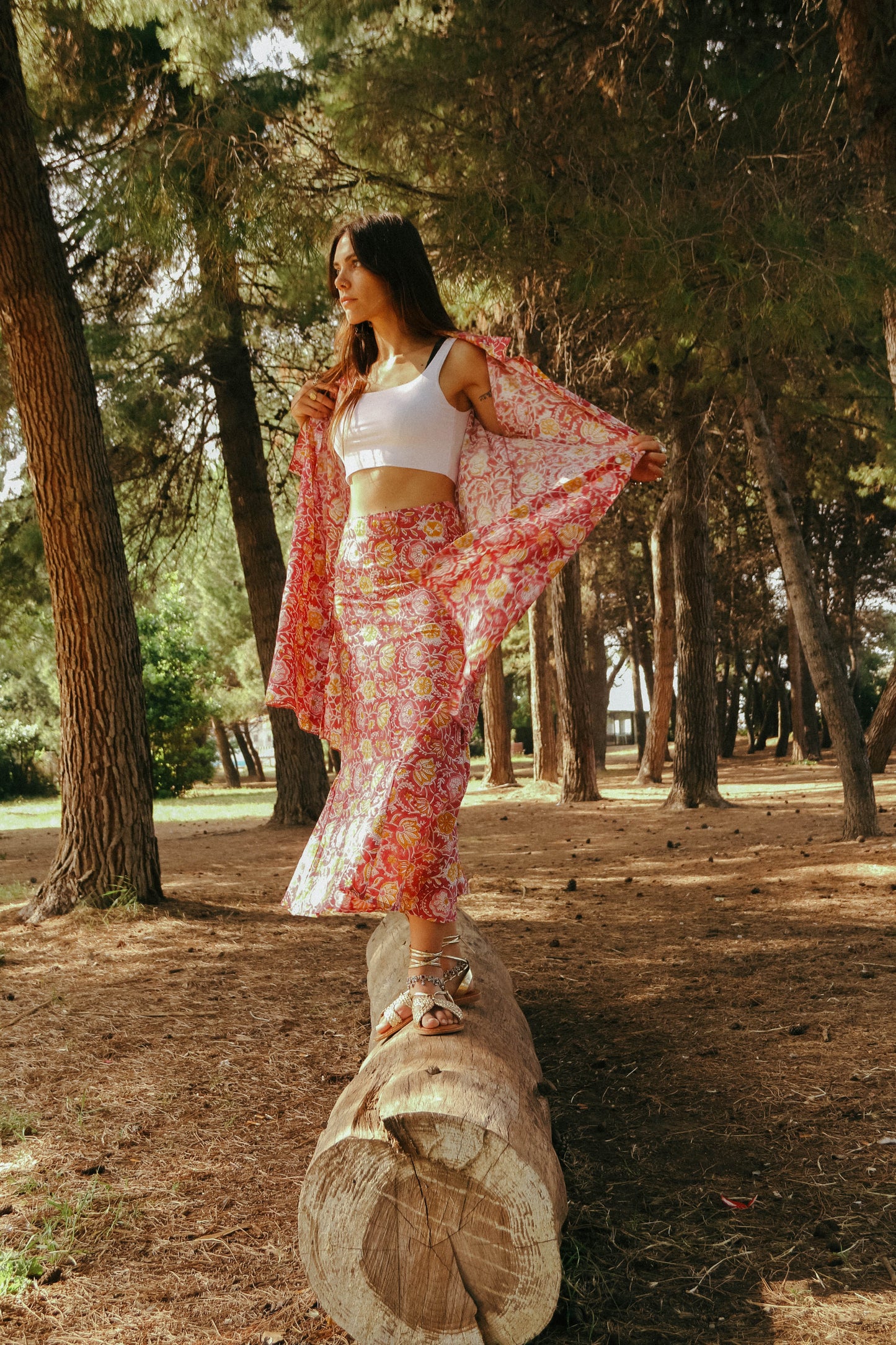 Camicione Shani Lampone