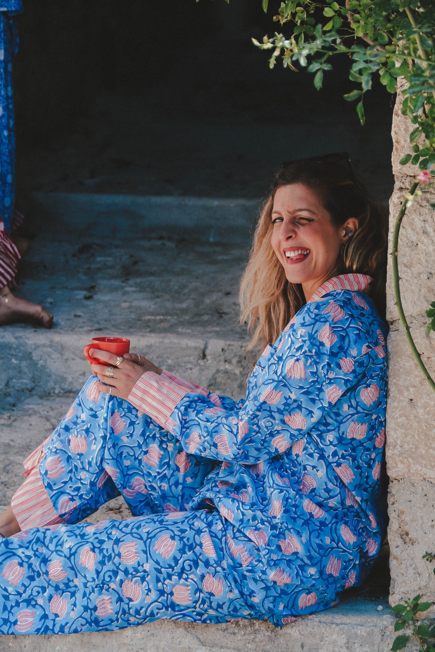 Pigiama Azzurro e Rosa