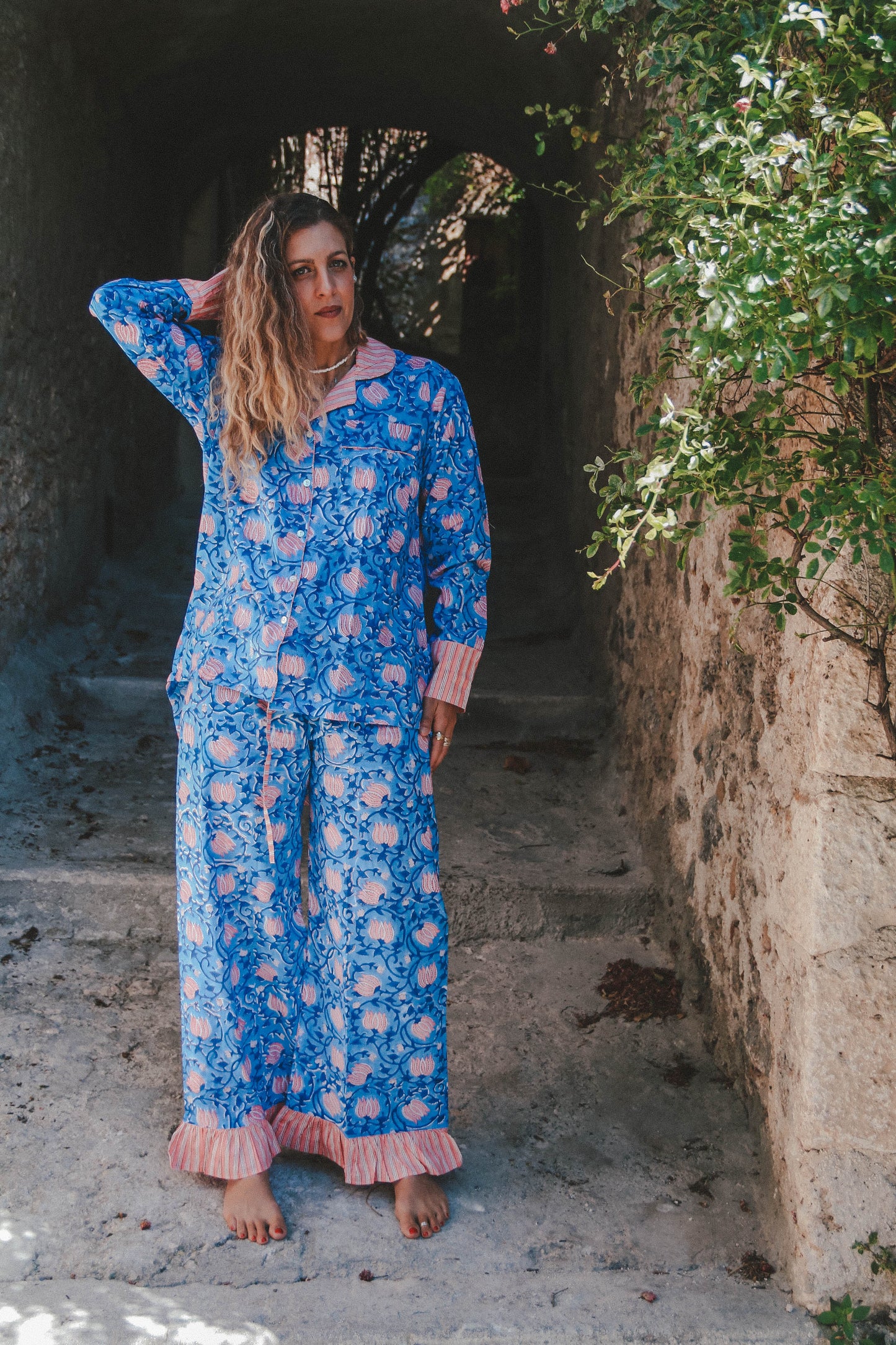 Pigiama Azzurro e Rosa