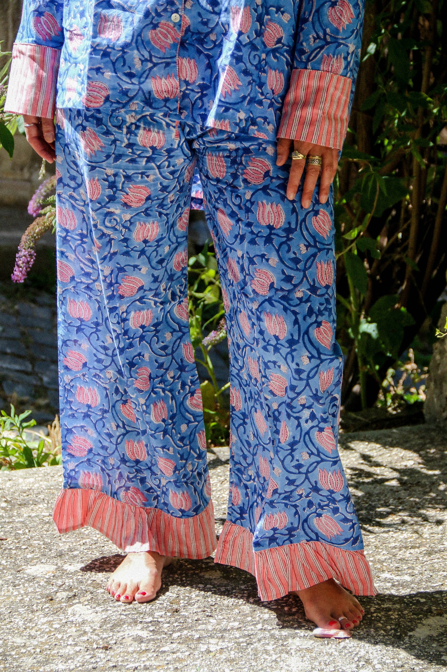 Pigiama Azzurro e Rosa