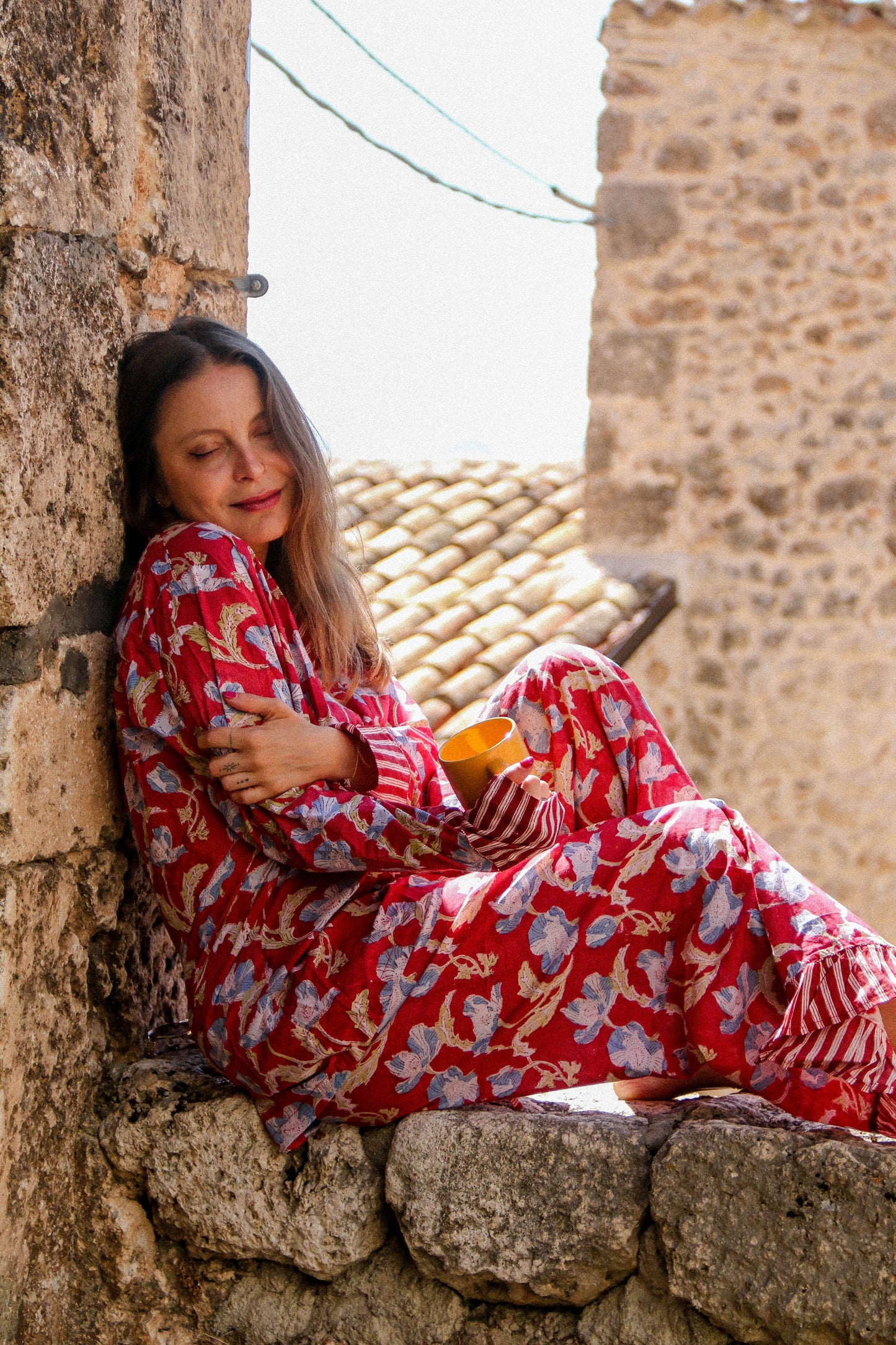 Pigiama Rosso e Azzurro
