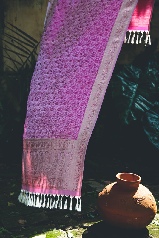 Foulard Zari #004 toni del rosa