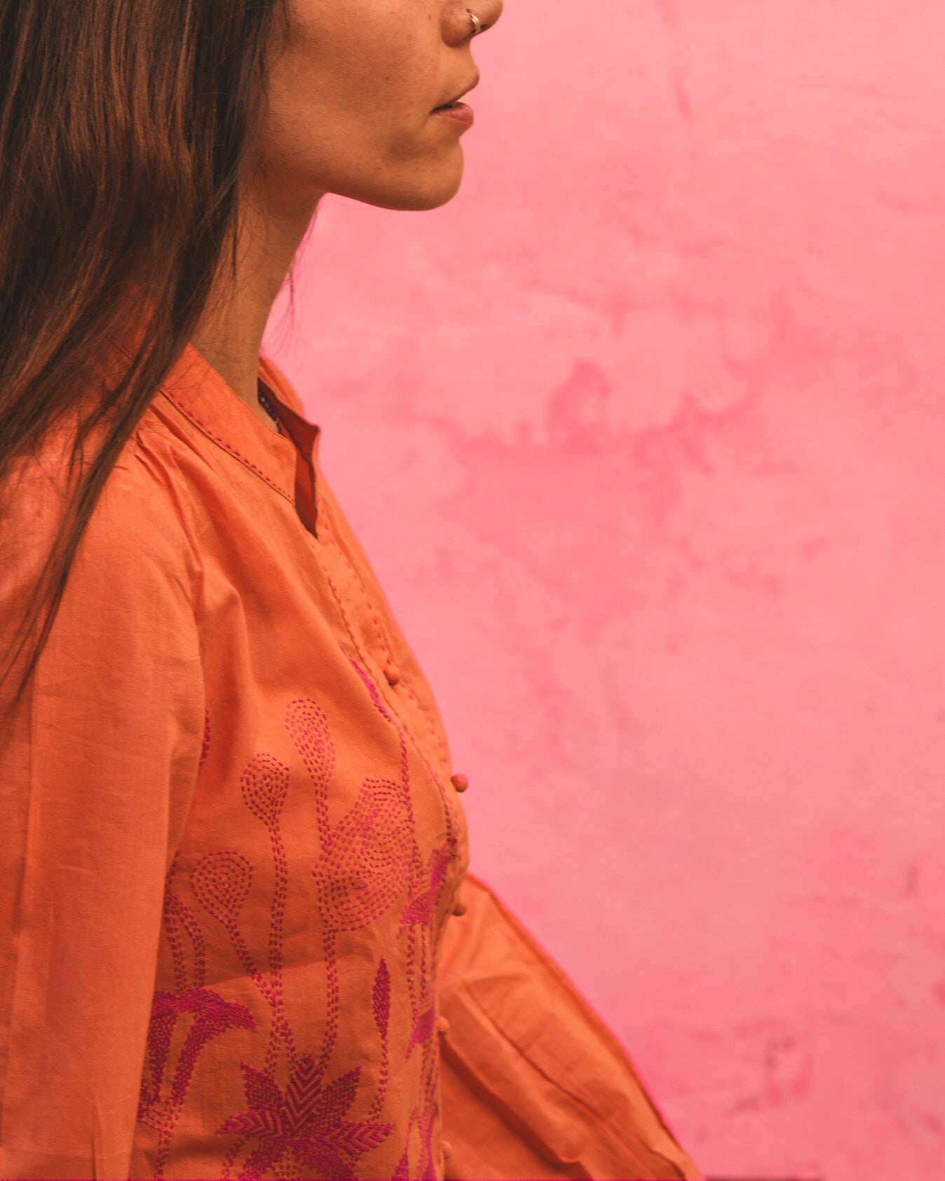 Camicia Vasant Corallo