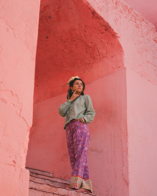 Pantalone Kamal Lilla