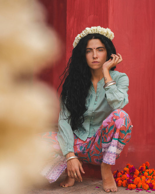 Pantalone Kamal Corallo