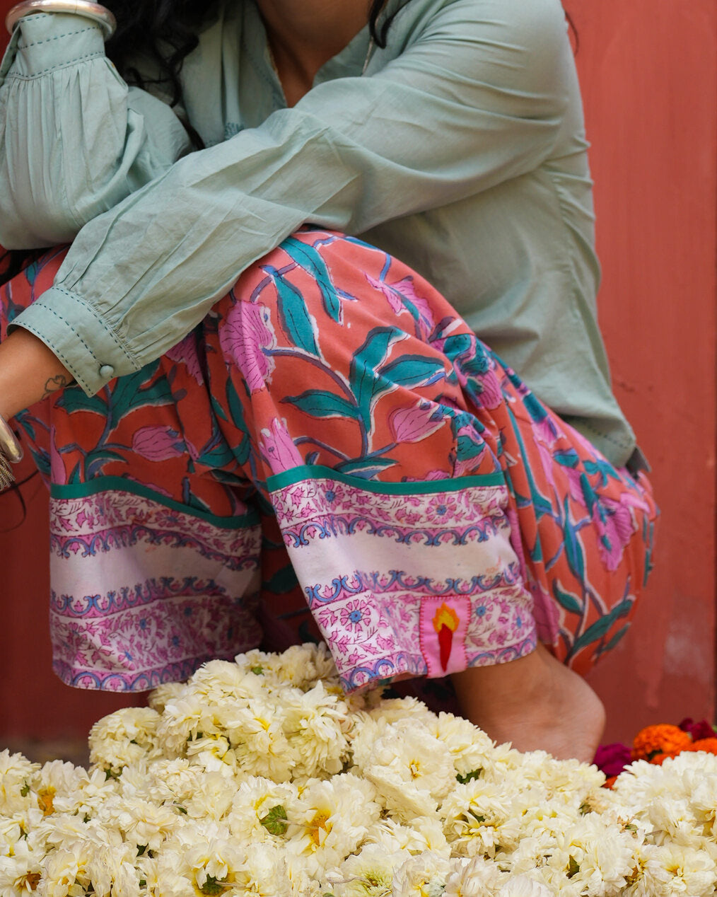 Pantalone Kamal Corallo