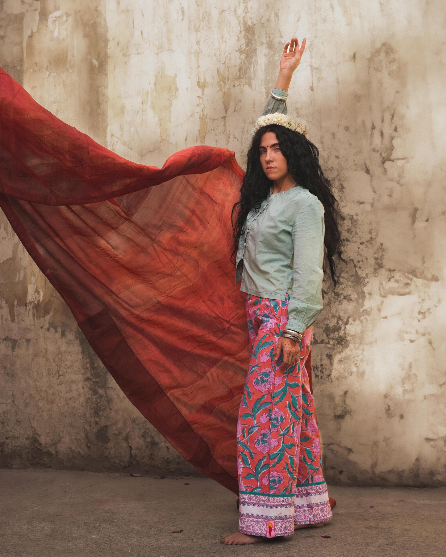 Pantalone Kamal Corallo