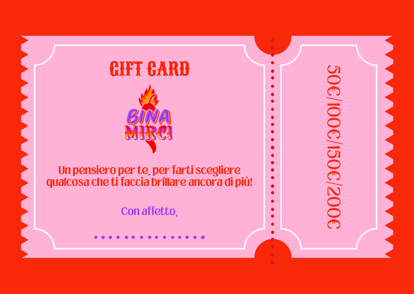Gift Card 🌶