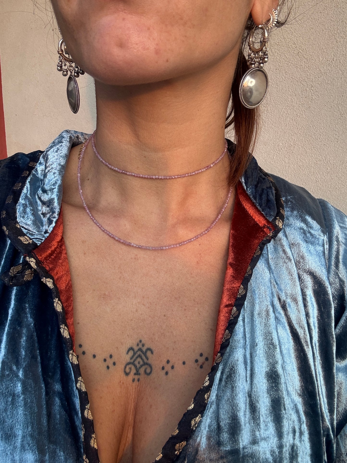 Collana Tormalina Rosa