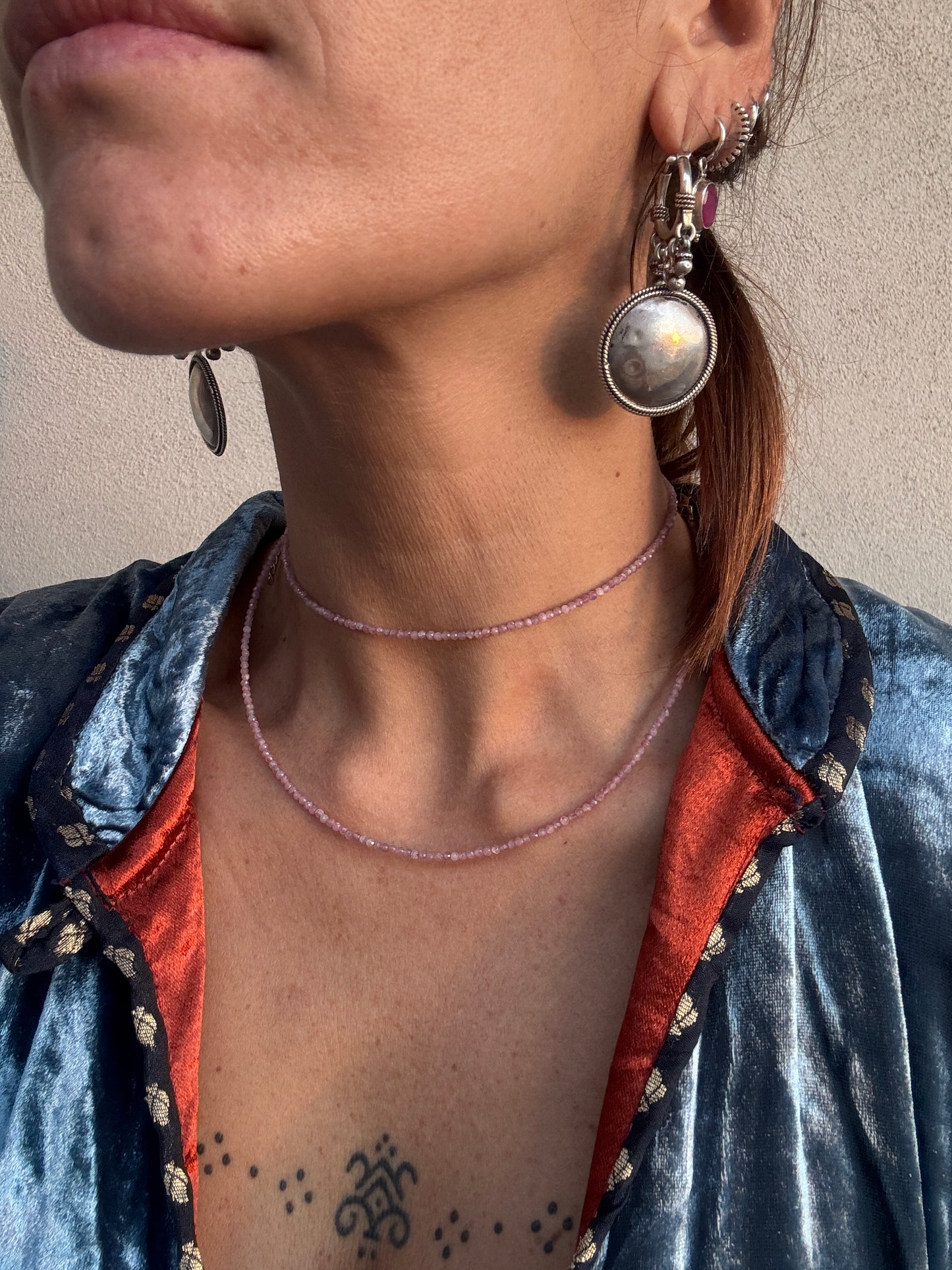 Collana Tormalina Rosa