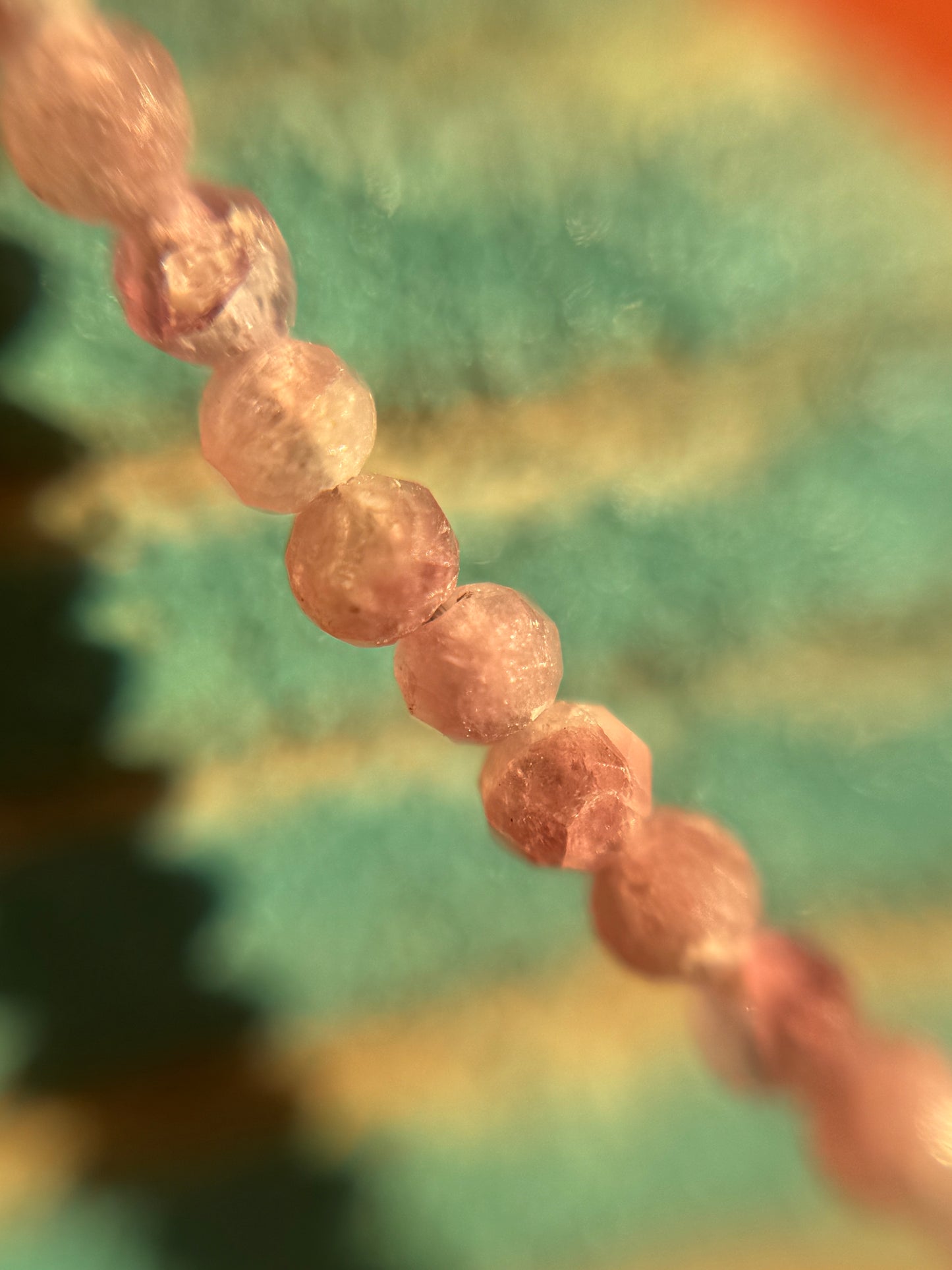 Collana Tormalina Rosa