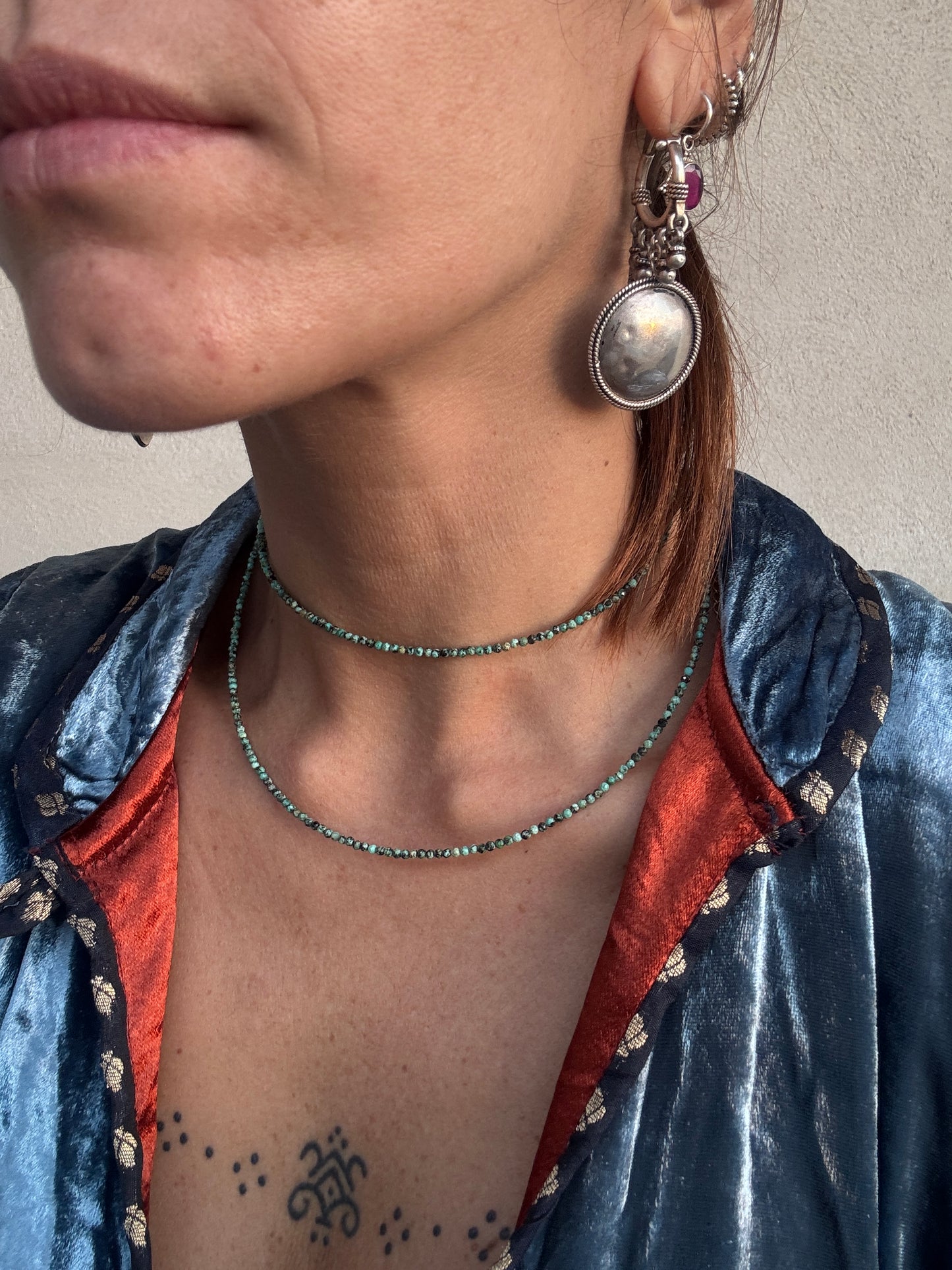 Collana Turchese Africano